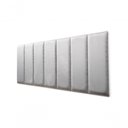 Ver imagem 1 de Placas Cabeceira Casal 140cm X 60cm 7 Placas Suede Cinza