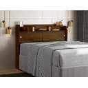 Ver imagem 1 de Cabeceira para Box Queen 158cm Prateleiras Prática Elisa