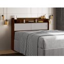 Ver imagem 2 de Cabeceira para Box Queen 158cm Prateleiras Prática Elisa