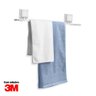 Porta Toalha de Banho Metálico com Adesivo 3m Arthi - 2