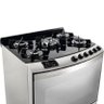 Fogão 5 Bocas Brastemp Quadrichama Mesa Vidro com Timer Grill - Bfs5Varnna - 3