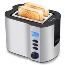 Ver imagem 1 de Elite Gourmet Torradeira 2 Fatias com Função Bagel e Timer (inox)