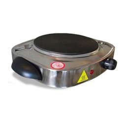 Fogão Eletrico 1 Boca Chapa Anti Aderente Aço Inox 1200W - 220V (Fe-201) - 3