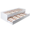 Ver imagem 1 de Cama Solteiro Bicama com Cama Auxiliar 194x83 Cm20 Branco Dtall Branco