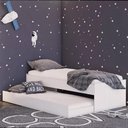 Ver imagem 7 de Cama Solteiro Bicama com Cama Auxiliar 194x83 Cm20 Branco Dtall Branco