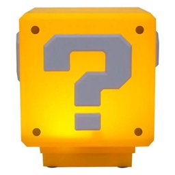 Luminária de Mesa Mini Bloco de Interrogação Super Mario Bros - 3