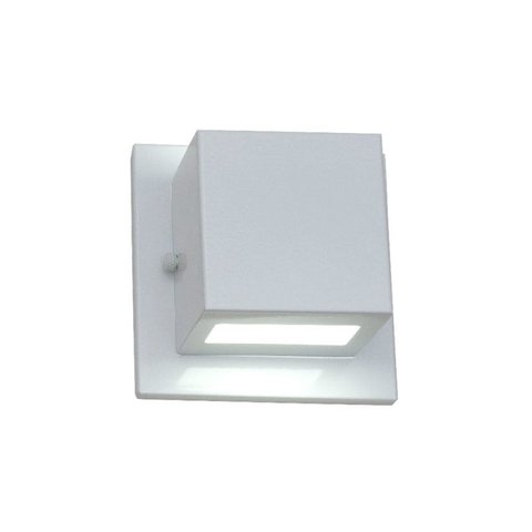 Arandela caixa G9 60W branca Auremar