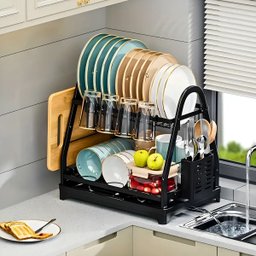 Escorredor de Louças Inox Praticidade Organização na Cozinha - 2