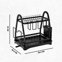 Escorredor de Louças Inox Praticidade Organização na Cozinha - 7