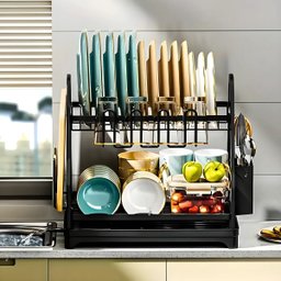 Escorredor de Louças Inox Praticidade Organização na Cozinha - 3