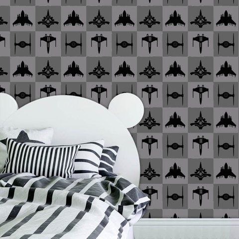 Papel de Parede Adesivo Star Wars