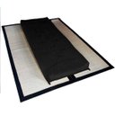 Ver imagem 2 de Futon Solteiro Dobrável Sofá Cama Tecido Sarja