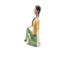 Estatua Decorativa Pose Yoga Lilian Xl 806571 - 3
