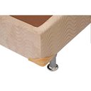 Ver imagem 5 de Cama Box Base Solteiro Universal Suede Clean (78x188x20) - Ortobom