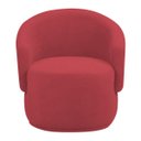 Ver imagem 2 de Poltrona Decorativa Sala de Estar Recepção Jasmine Suede