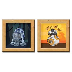 Kit 2 Pôster com Chassi Dróides - 1