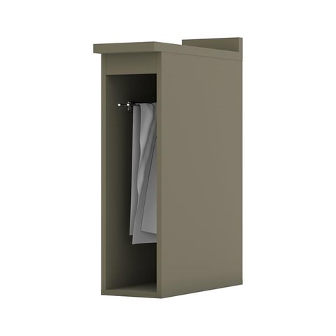 Balcão Porta Toalha com Tampo Connect Duna/Cristal - Móveis Henn
