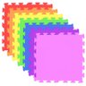 Kit com 12 Tapetes / Tatames em Eva Liso - 50 x 50 x 1 cm - 1