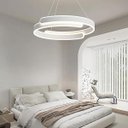 Ver imagem 4 de Lustre Pendente 3 em 1 Plafon Luminaria Led Decoraçao Casa Quarto Sala de Estar Residencial Comercia