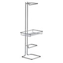 Ver imagem 2 de Suporte Para Papel Higiênico Com Porta Objetos 51 Cm Cromado