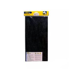 Feltro sintético retangular 25x50cm com 1 peça 4442 preto Talentos - 1