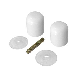 Puxador de alumínio para box branco Bemfixa