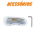 Ver mais imagens de Kit Combo Mini Esmerilhadeira 3'' + Parafusadeira 66NM (CKLI20766-9) - Ingco