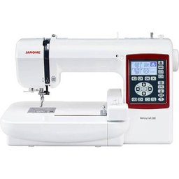 Máquina Automática para Bordar, Marca Janome, Modelo Memory Craft 230E, Completa Com Todos os Perten - 1