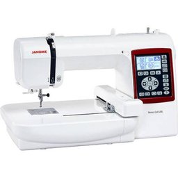 Máquina Automática para Bordar, Marca Janome, Modelo Memory Craft 230E, Completa Com Todos os Perten - 2