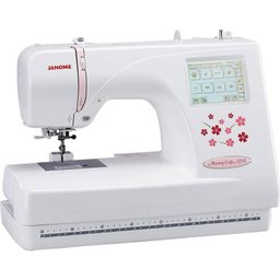 Máquina Automática para Bordar, Marca Janome, Modelo Memory Craft 370E, Completa Com Todos os Perten - 5