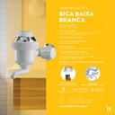 Ver mais imagens de Torneira Elétrica Bica Baixa Branca 220v 4400w - E260 Sintex