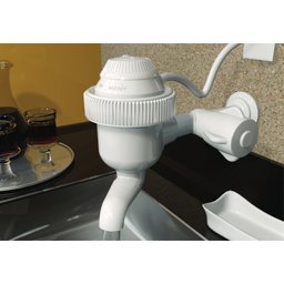 Torneira Elétrica Bica Baixa Branca 220v 4400w - E260 Sintex - 5