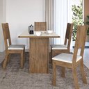 Ver imagem 5 de Conjunto Sala de Jantar Fidelitá Miami 110cm com 4 Cadeiras