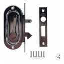 Ver imagem 1 de Fecho Concha Janela De Correr Redondo Cromado 1 Unidade