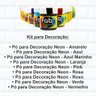 Kit Corante Alimentício Em Pó Neon 9 Cores Fab Confeitaria - 2