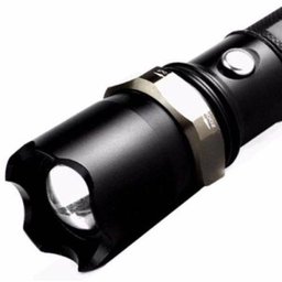 Lanterna Tática Led Swat 250000W Com Zoom Bateria Sinalizado - 3 Lanterna Tática Led Swat 250000W Com Zoom Bateria Sinalizado - 3