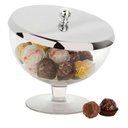 Ver imagem 1 de Bomboniere Andrea baleiro chocolate Vidro E Aço Inox