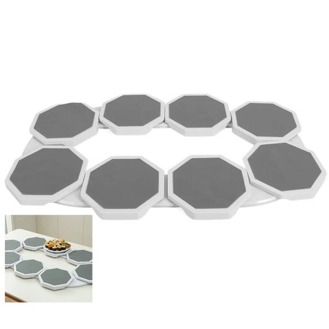 Plataforma Giratoria 360 Graus Bandeja Pratos Mesa de Jantar Comida Bebida Casa Restaurante Hotel Ev