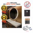 Ver imagem 4 de Espelho Redondo 80cm X 80cm com Led a Pilha ou Fonte.:branco Frio a Pilha