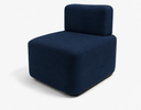 Ver imagem 1 de Poltrona Cubo para Sala Moderna e Recepção Suede