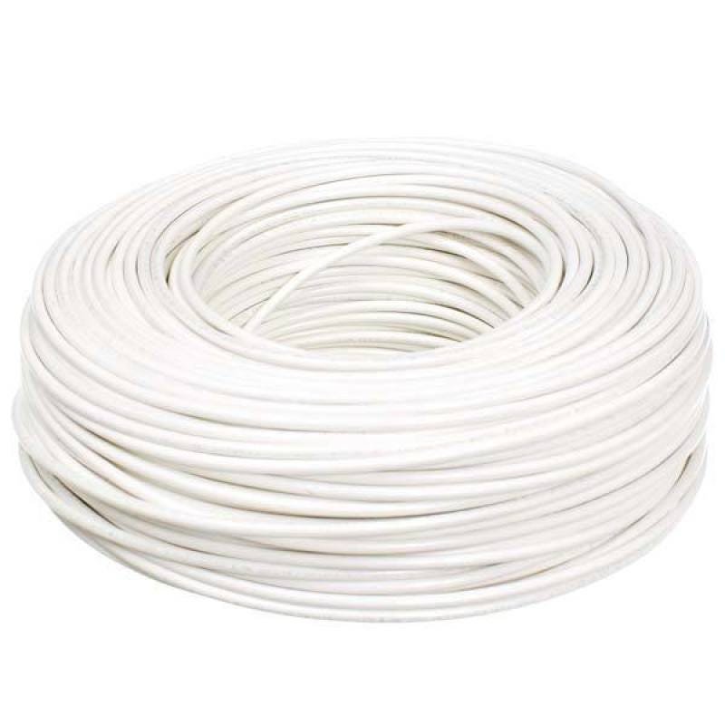 Cabo Flexível com 100m 2,5mm Branco - 1