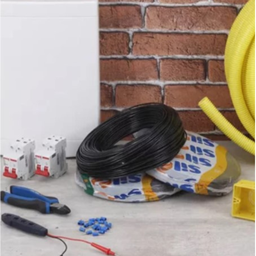 Cabo Preto de Energia em PVC/Cobre Flex Sil Fase Rolo 6mm com 100m 750V - 4