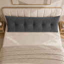 Ver imagem 2 de Almofada Encosto Triangular Cama Leitura Cabeceira Boucle
