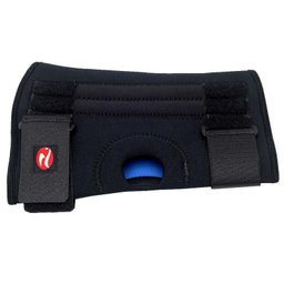 Joelheira com Tala Flexível - Realtex - RX0830M - Preto M - 2