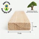 Ver imagem 2 de 5m Perfil/Sarrafo de Madeira para Artesanato 3x1cm 332 c/1m