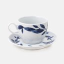 Ver imagem 1 de Xícara para Chá Blue Pottery com Pires Blue Gardenia