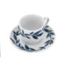 Xícara para Chá Blue Pottery com Pires Blue Gardenia - 2