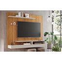 Ver imagem 1 de Painel P/ Tv Casal Valência Plus até 50 Polegadas Nature/off White - Permóbili
