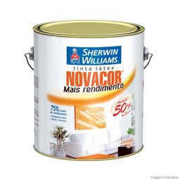 Tinta látex Metalátex acrílica 3,2L amarelo canário Sherwin Williams - 1