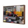 Quadro Moderno Carros De Corrida 90X60Cm E005 - 1